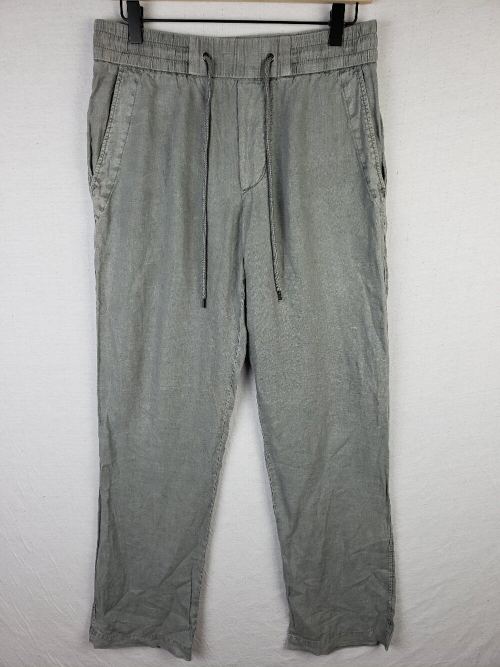 James Perse Relaxed Linen Pant Drawstring Men's size 0/XS Casual Resortwear
